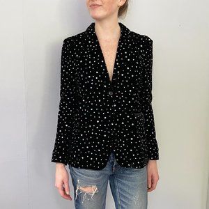 Ailanto Velvet Sequin Blazer, Fits Size XS/XXS